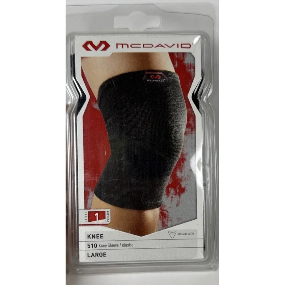 McDavid, Large, Black, 510 Knee‎ Sleeve / Elastic